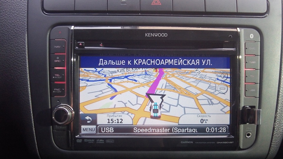 Мультимедійна система Kenwood DNX520VBT 2