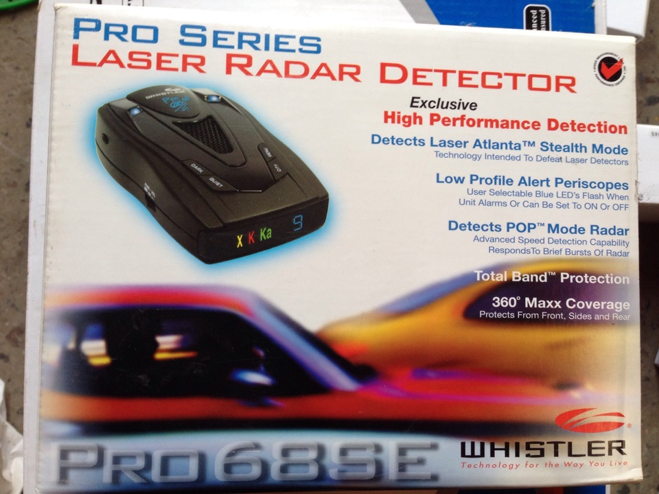 Радар детектор Whistler Pro 68 1