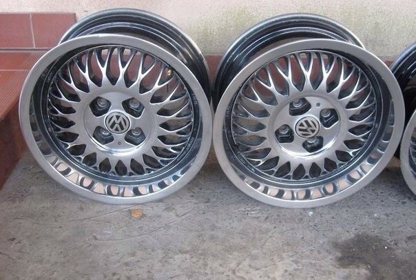 Диски Aluline r15 4/100 Відполіровані! 4