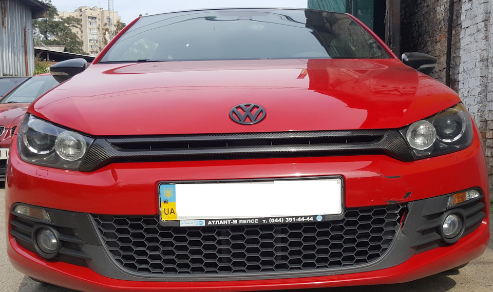 Продам решітку карбонові радіатора OSIR для Scirocco 1
