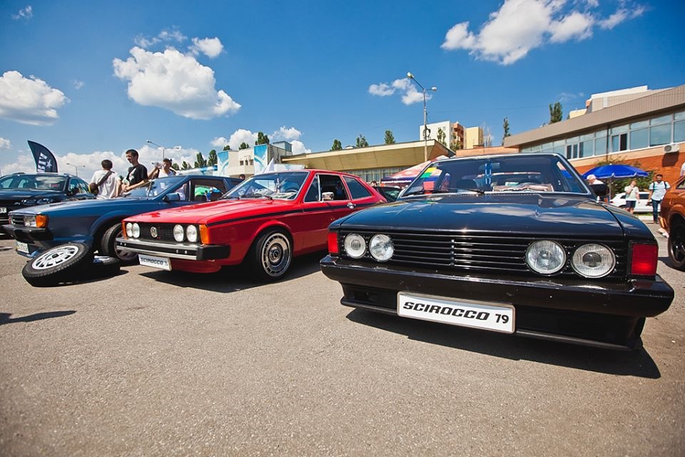 My Scirocco`s mk1 on VW Fest UA 2014 BEST RETRO 1&2 Place 4