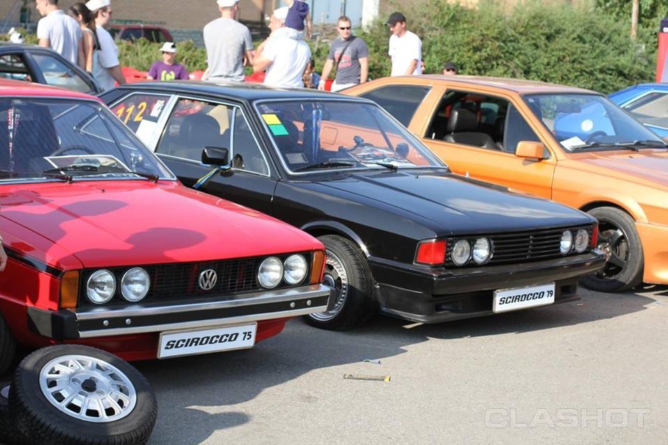 My Scirocco`s mk1 on VW Fest UA 2014 BEST RETRO 1&2 Place 3