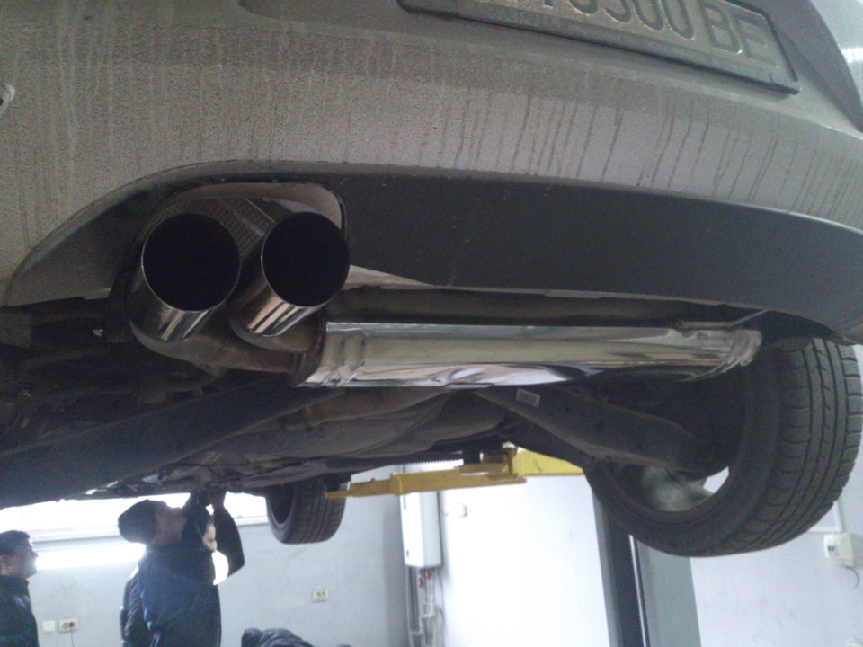 MG Motorsport exhaust повний випуск))) 3