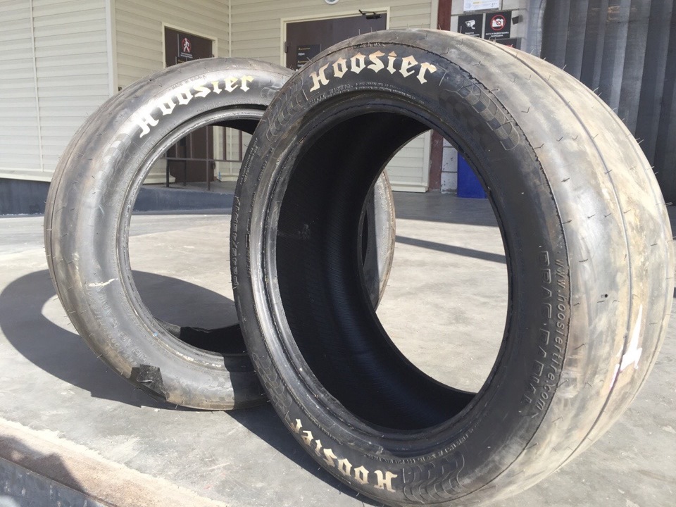 Шини Hoosier Drag Radial, підготовка до 1-го етапу ЧУ 1