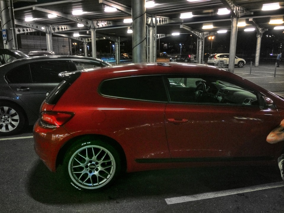 Спойлер scirocco r 4