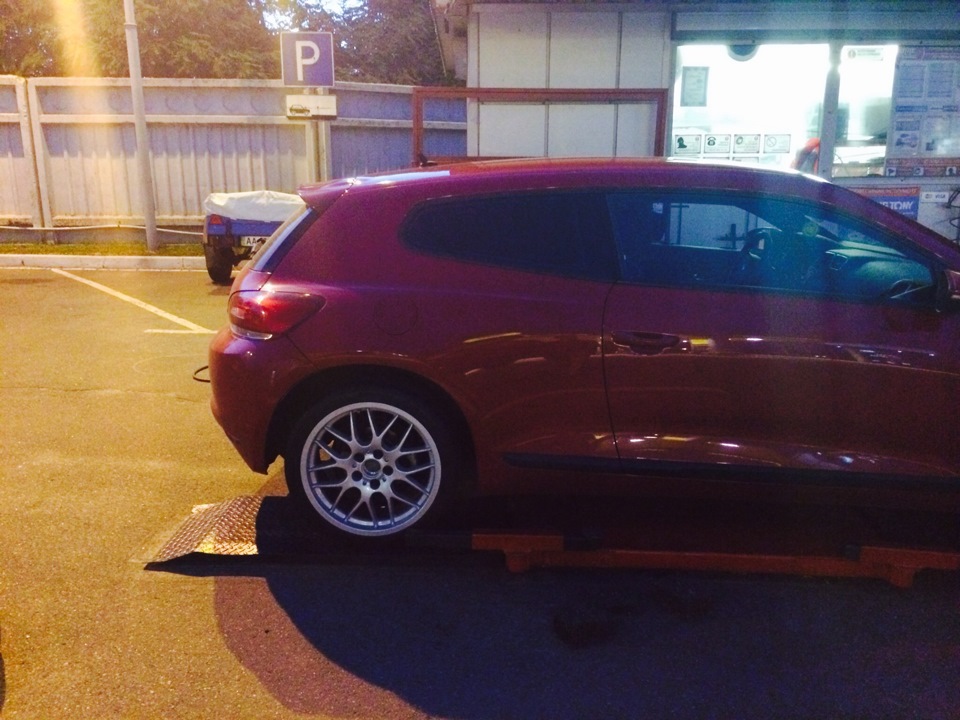 Спойлер scirocco r 3