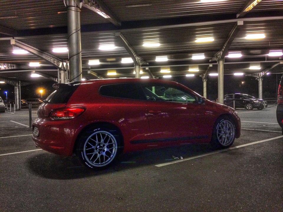 Спойлер scirocco r 5