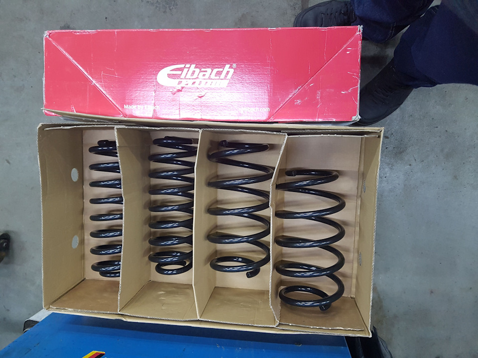 Eibach pro kit, встановлено. А сів то всього на 2 см. 1