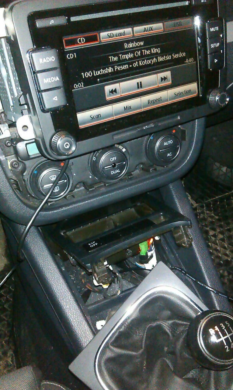 RCD 510 та USB 2
