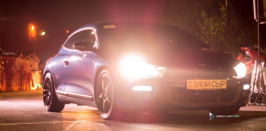 Vw Scirocco stg3 VTG(ЗЛИЙ_СИР) VS Vw Golf R mk7(Сток) 402м 2
