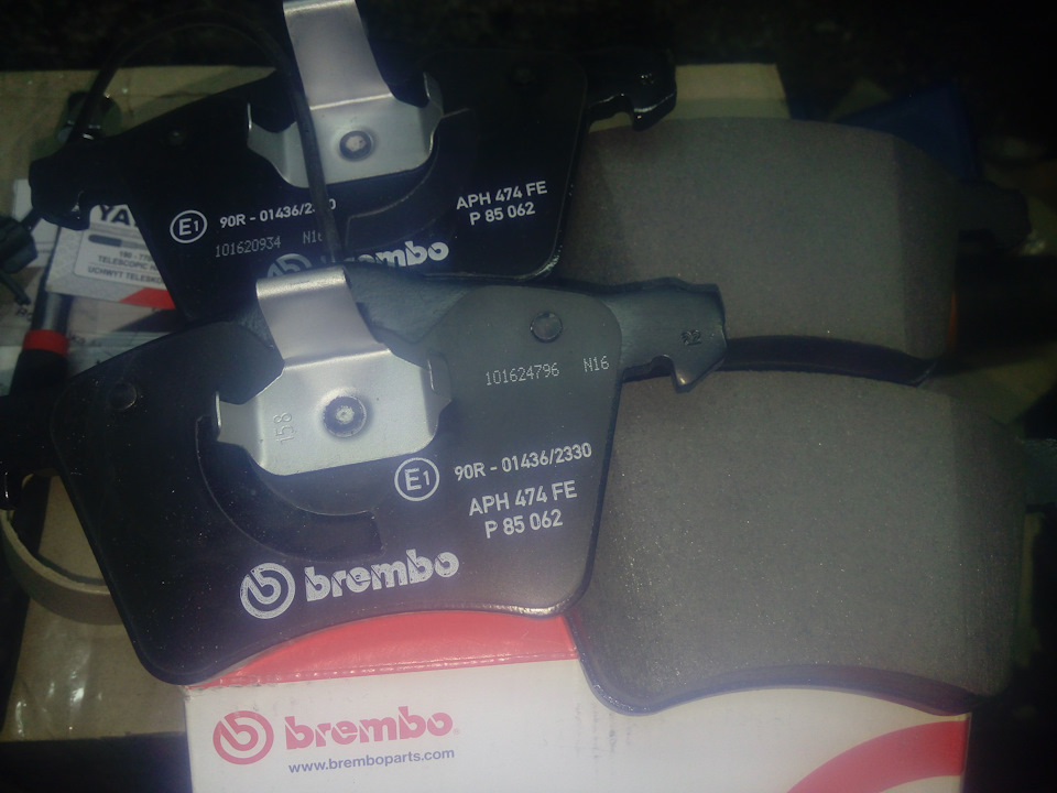 Прихід ніштяків BREMBO. TRW та інших. 3