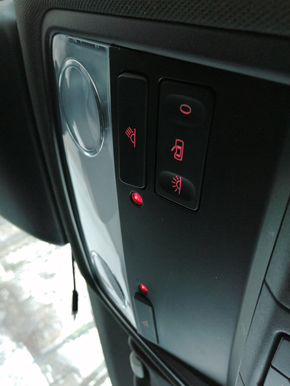Передній плафон із заводськими LED 5