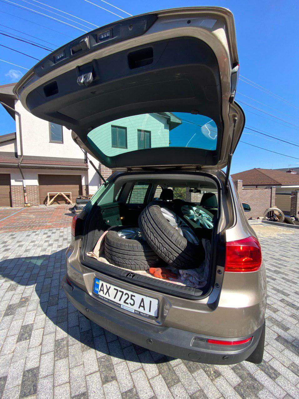 Перевзуття Tiguan на літні шини/диски 1