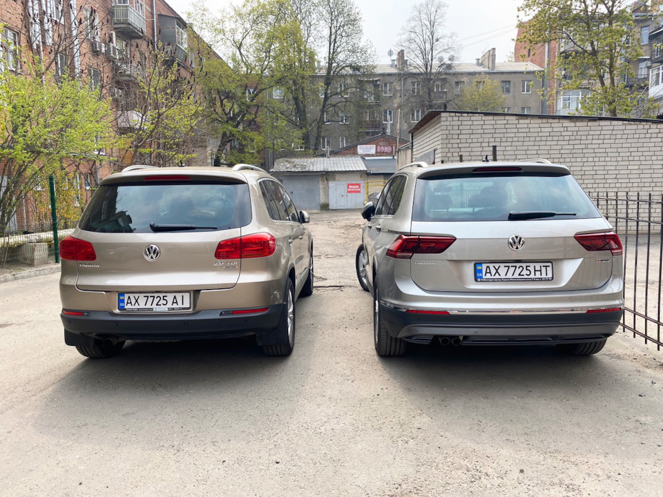 Тепер є з чим порівняти Tiguan 1 та 2 покоління 2