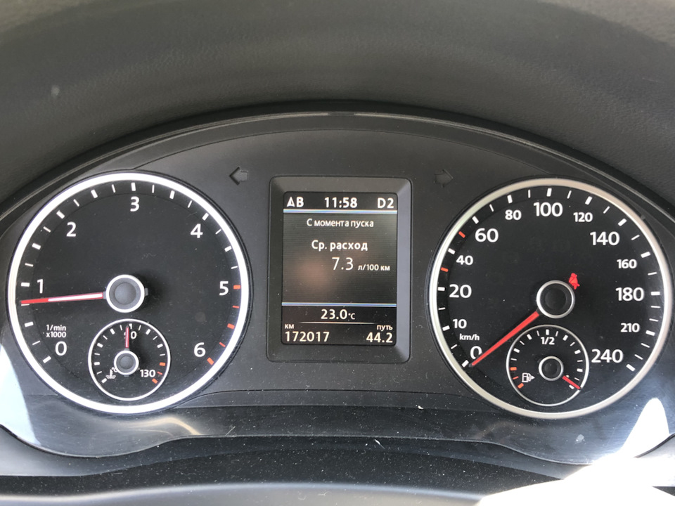 Яка до кого витрата Tiguan 2.0 TDI АКПП 1