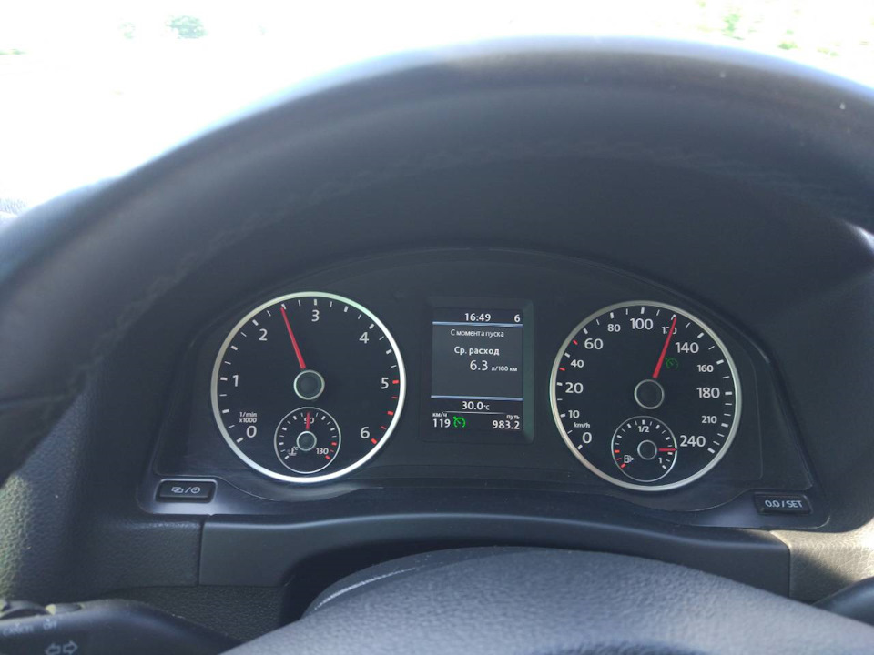 Витрата палива Tiguan 2.0 TDi (Поїздка на відпочинок) 3
