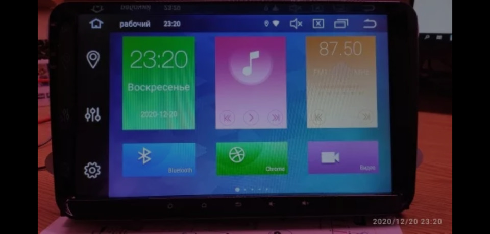 Android магнітола + камера в ручку 2