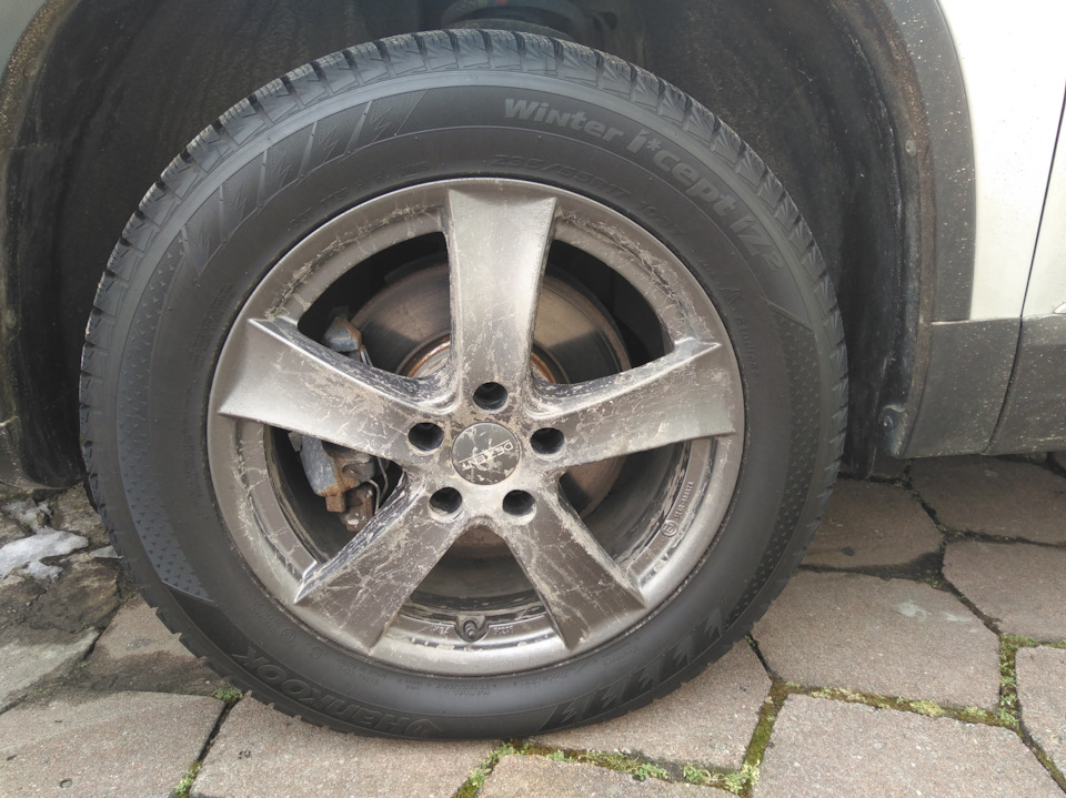 Gyeon Q2 Tire на зимових шинах, 500 км. 2