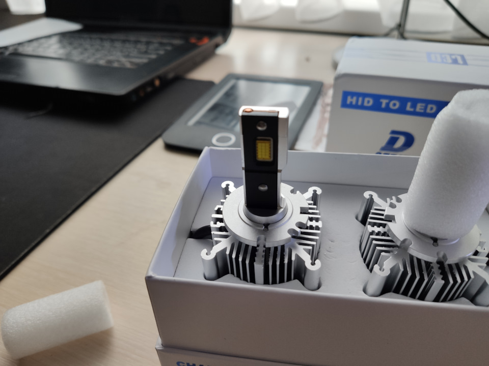 LED лампи D3S замість ксенонових. 3