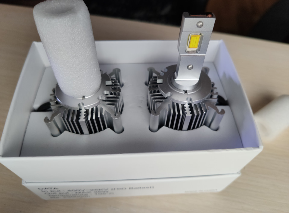 LED лампи D3S замість ксенонових. 4