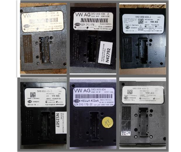 Блоки Kessy 5K0959434(Х) + підключення задніх дверних ручок 4