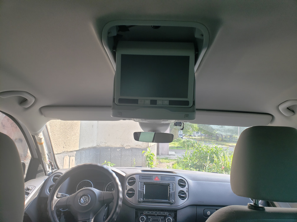 RSE(Rear Seat Entertainment) в стелю 1