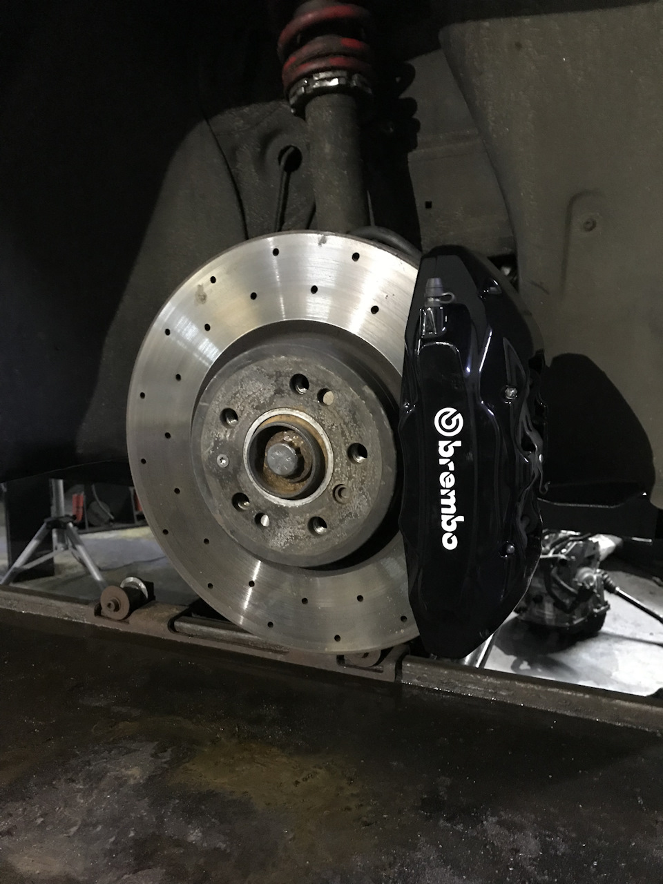 Передні гальма Brembo zr17 3