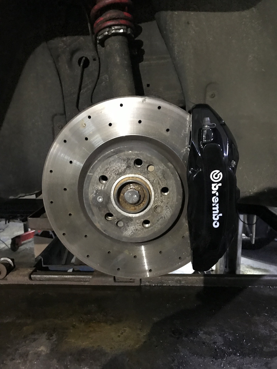 Передні гальма Brembo zr17 2
