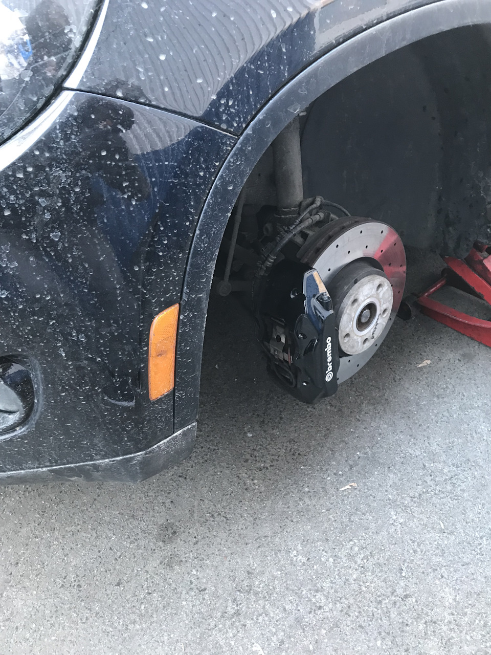 Передні гальма Brembo zr17 4