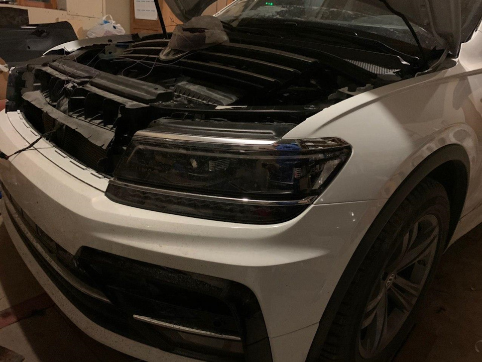 Встановлення нових Full Led фар Volkswagen Tiguan 5