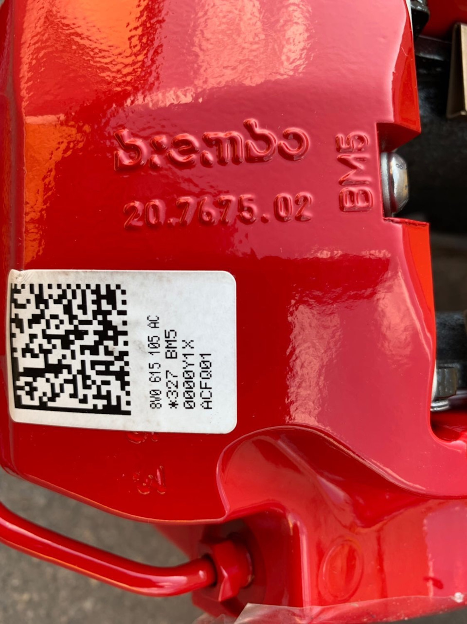 2️⃣ Купівля гальмівної системи від AUDI RS (BREMBO 8-pot 370/34) 4