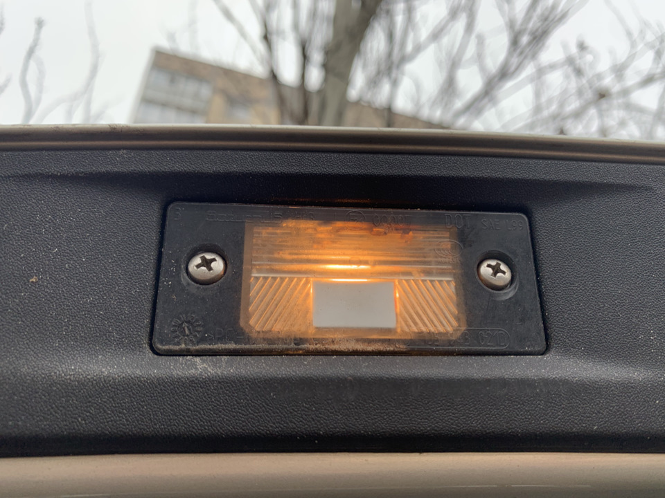LED підсвічування номерного знака 2