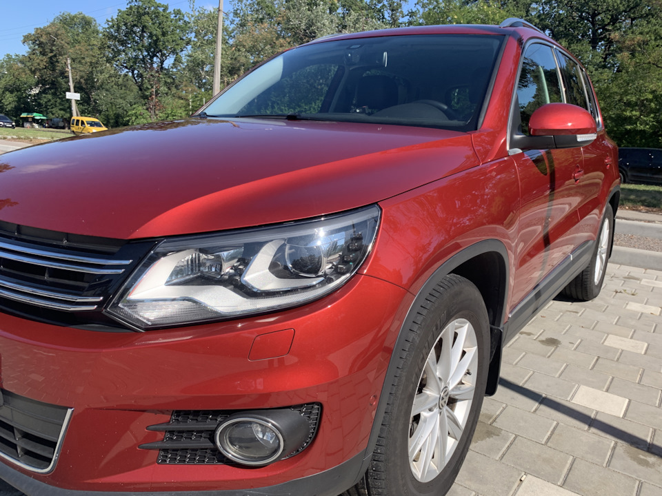 VW Tiguan《Intelligent》: Полірування кузова 2
