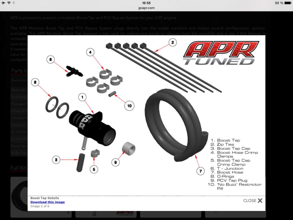 APR Boost Tap 1