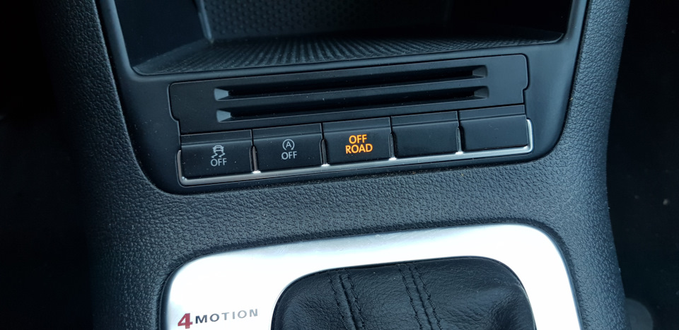 Кнопка OFF ROAD, підрульові Passat B8, мастило DSG після 67k 2