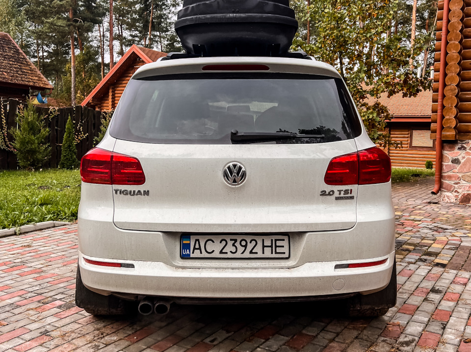 Clean Look позаду. Tiguan 1G 1