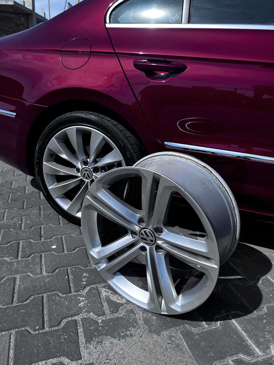 Диски Mallory 19. Tiguan 1G 5