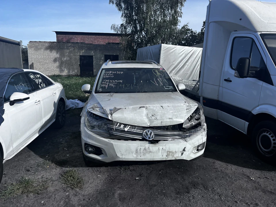 Як все починалося. Замовлення та доставка з USA Tiguan 1G