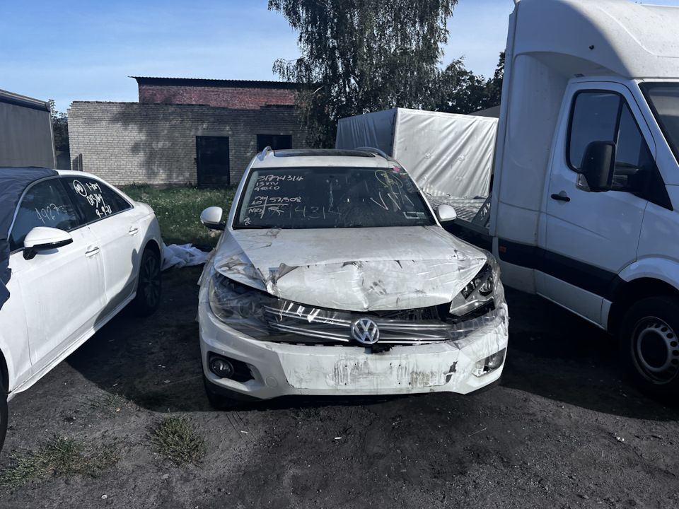 Як все починалося. Замовлення та доставка з USA Tiguan 1G 1