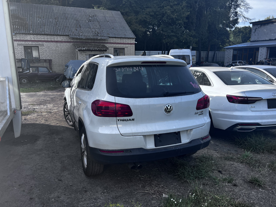 Як все починалося. Замовлення та доставка з USA Tiguan 1G 2