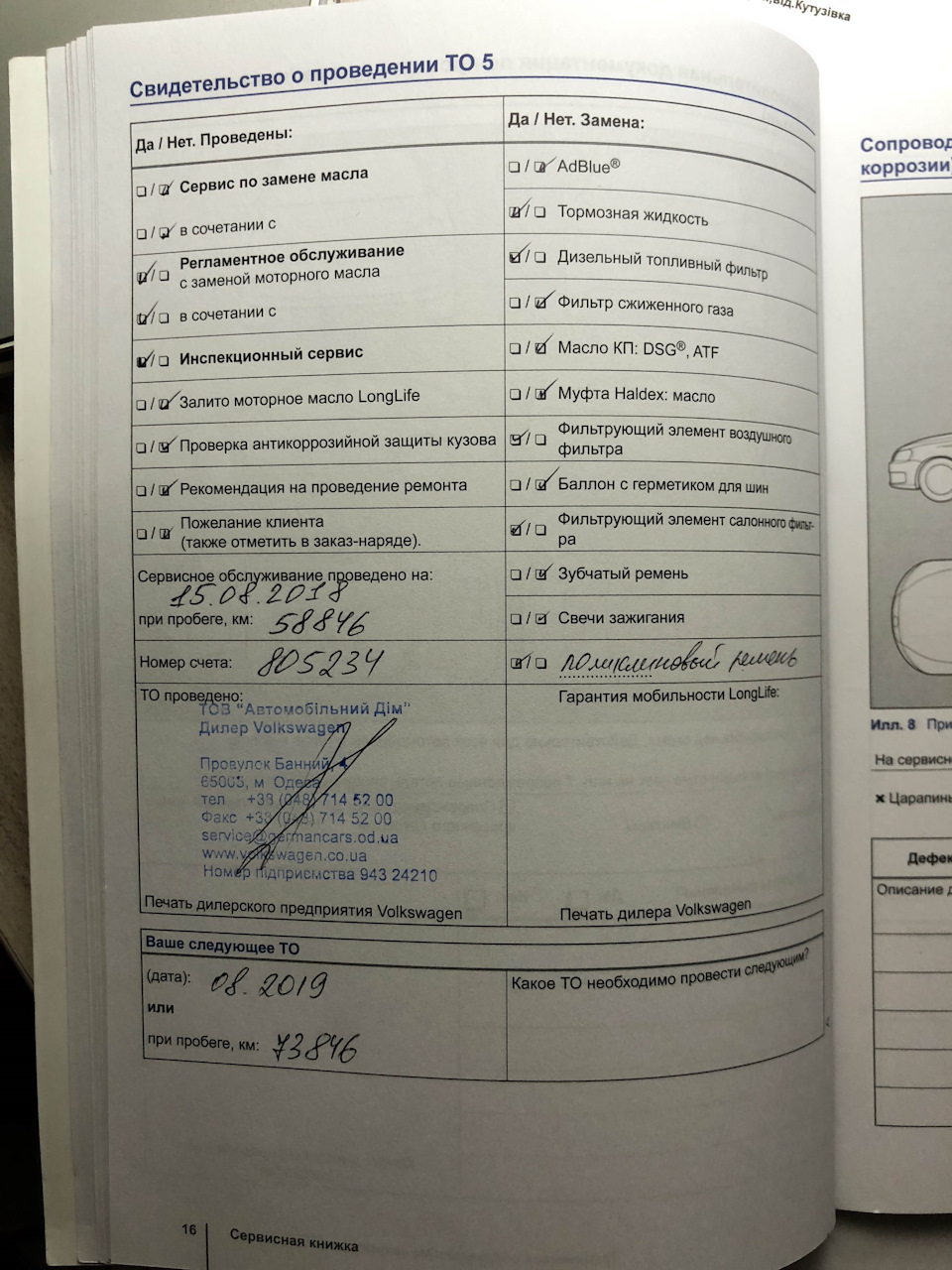 Планове ТО №5 (58900км) після покупки автомобіля 2