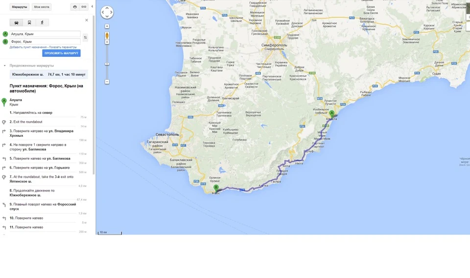 ПОДОРОЖ НА ТУРІ. ЧАСТИНА 3. АЛУШТА — ФОРОС