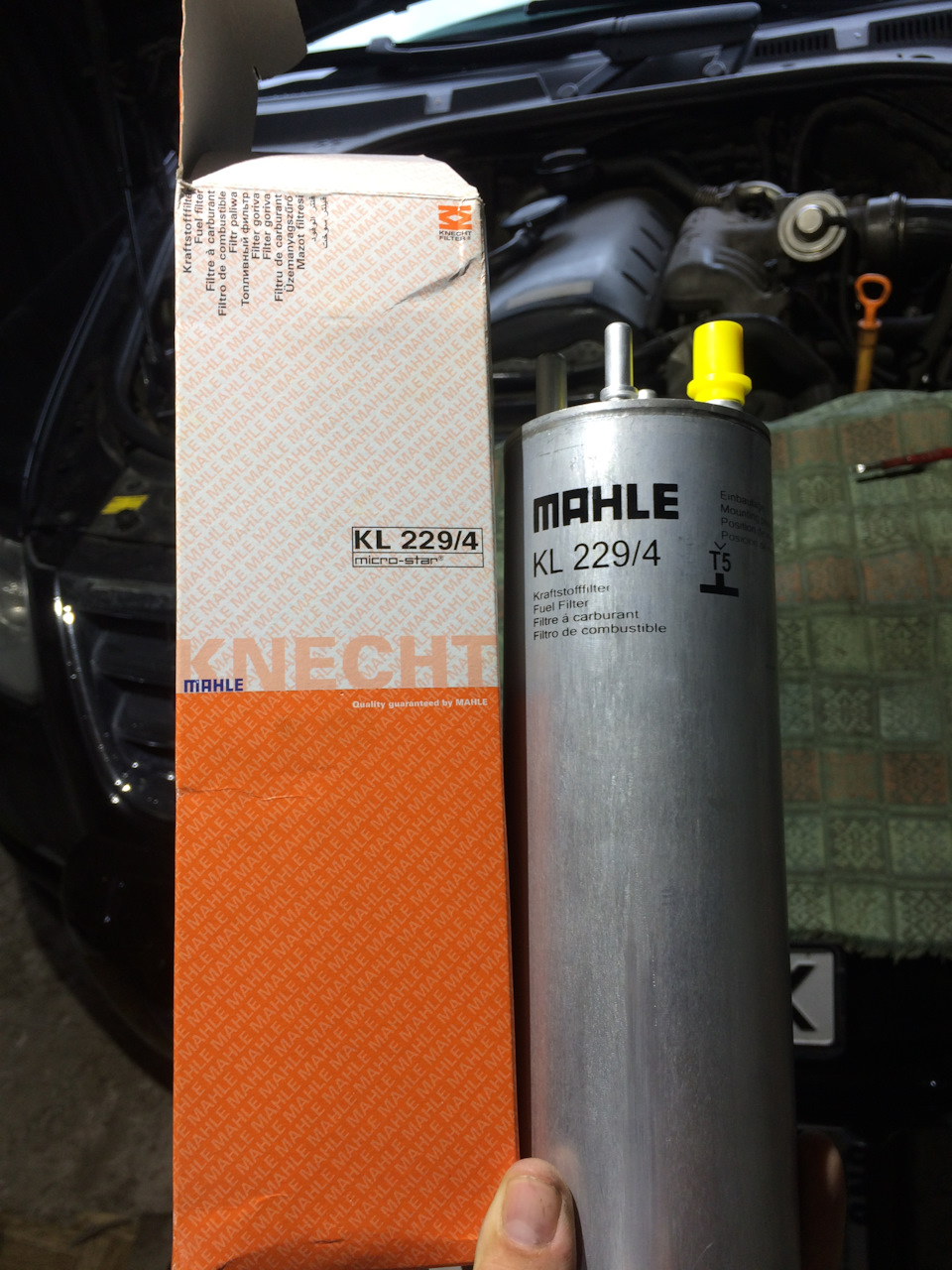 KL2294 Knecht-Mahle Фільтр паливний 4