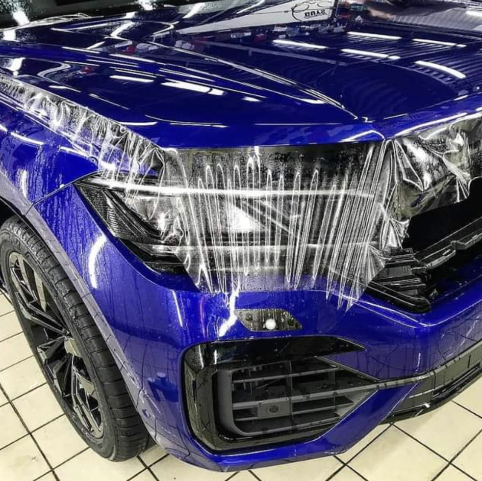 Оклеїв бронеплівкою все авто 2