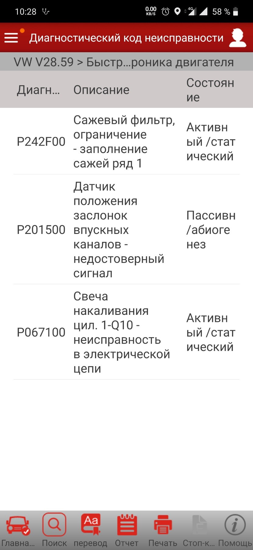 Регенерація фільтра сажі 1