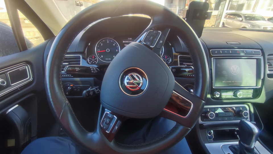 Установка керма з обігрівом та бабка від Audi 1