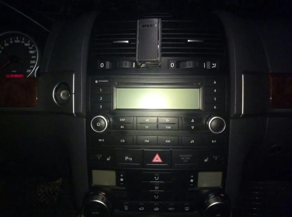 Запис CD для штатної магнітоли | VW Touareg 2008