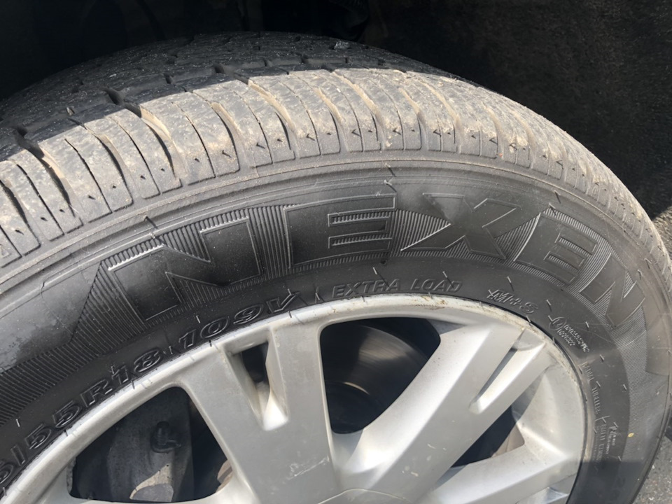 Гума 255/55 R18 + диски 4