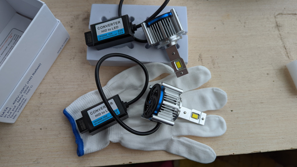 Заміна ламп ксенон на LED 4