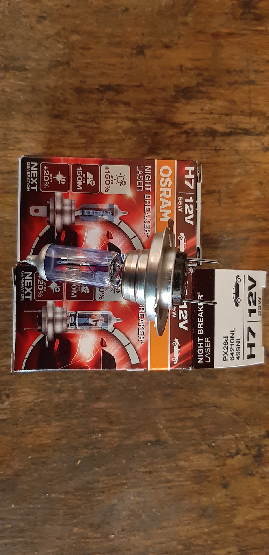 Заміна лампочок OSRAM H7 NIGHT Breaker Laser. 2